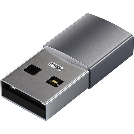 Satechi Adaptador USB Tipo A a Tipo C USB 3.2 Gen 1 Space Gray