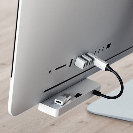 Satechi Adaptador USB Tipo A a Tipo C Plata USB 3.2 Gen 1