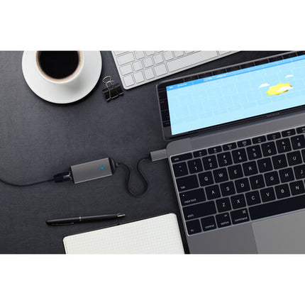 Satechi USB Type-C Adaptador Ethernet Gigabit RJ45 Compatible Windows Mac Chrome OS