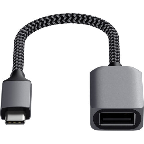 Satechi Cable Adaptador USB Tipo C a Tipo A USB 3.2 Gen 1 Trenzado