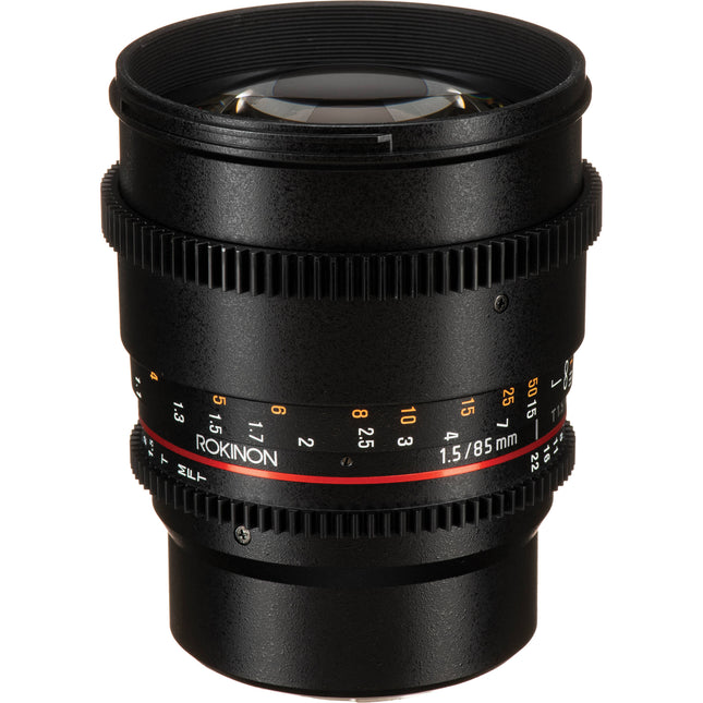 Rokinon 85mm T1.5 Cine DS lente para montura Micro Cuatro Tercios 72mm filtro