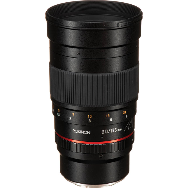Rokinon 135mm f 2 0 ED UMC Lente Fujifilm X Montura APS C 77mm