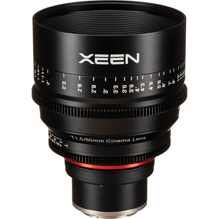 Rokinon Xeen 50mm T1.5 Objetivo para Sony E-Mount Full Frame 11 Iris