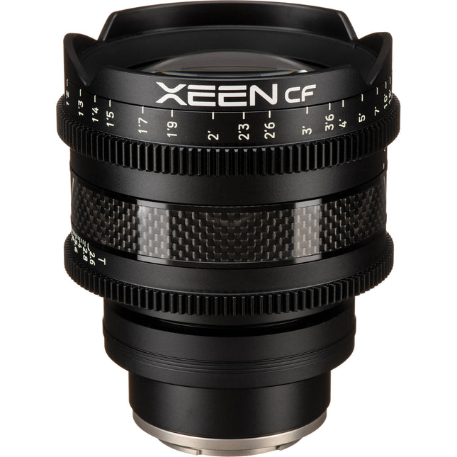 Rokinon XEEN CF 16mm T2.6 Lente Cine Pro E-Mount Carbono 95mm