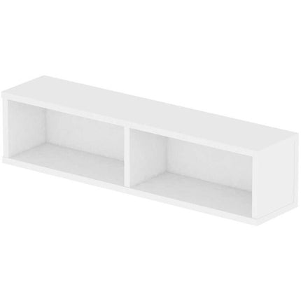 GLORIOUS CD Box 90 Blanco Estuche para 90 CDs de Madera MDF Apilable y Montable