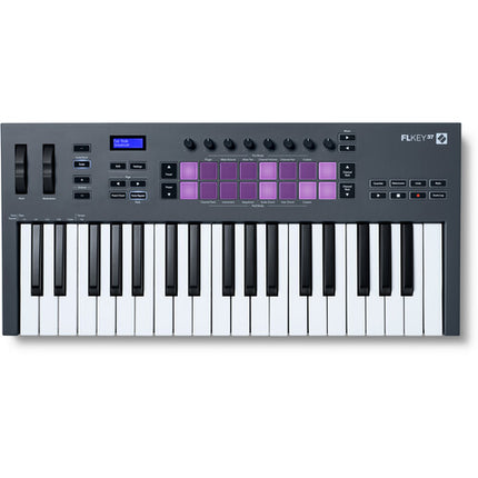 Novation FLkey 37 Controlador MIDI USB para FL Studio 37 Teclas Bundle Software
