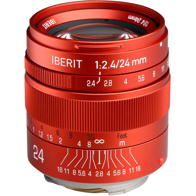 KIPON Iberit 24mm f2.4 Lente para Leica M Montura Manual con Apertura f2.4‑f16