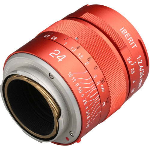 KIPON Iberit 24mm f2.4 Lente para Leica M Montura Manual con Apertura f2.4‑f16