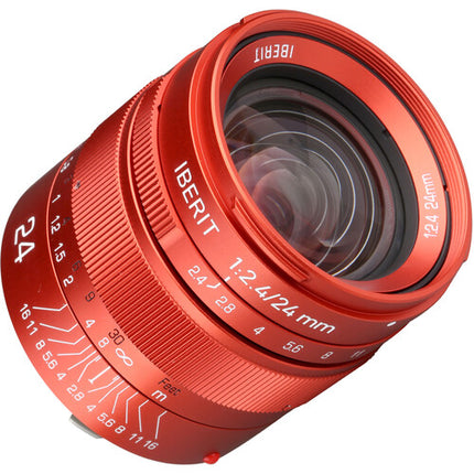 KIPON Iberit 24mm f2.4 Lente para Leica M Montura Manual con Apertura f2.4‑f16