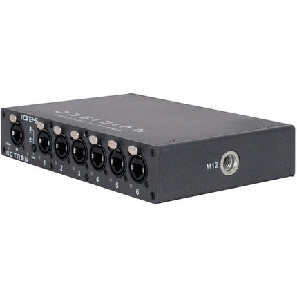 Elation Professional Netron RDM 645 Divisor DMX con 6 Salidas RJ45