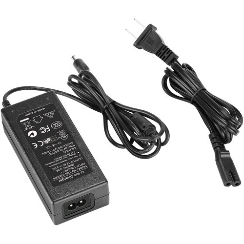 Neewer cargador de batería para Vision4 Vision5 ML300 luces estroboscópicas US plug indicador LED