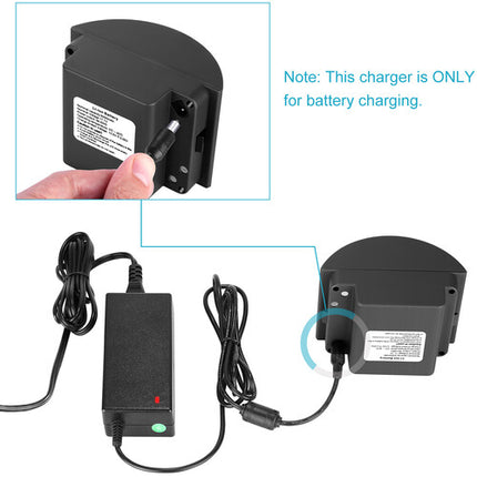 Neewer cargador de batería para Vision4 Vision5 ML300 luces estroboscópicas US plug indicador LED