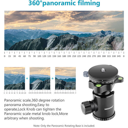 Neewer Base Giratoria Panorámica Capacidad 10kg Altura 2.5cm 360°