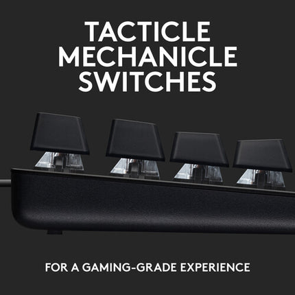 Logitech G G413 SE teclado mecánico gaming retroiluminado PBT USB