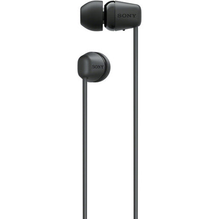 Sony WI-C100 Auriculares Inalámbricos Negro 9mm Drivers 25 Horas Batería