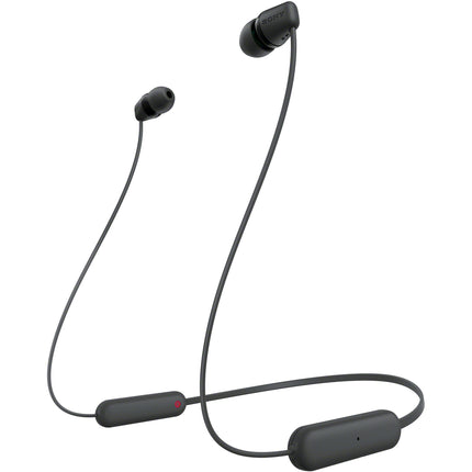 Sony WI-C100 Auriculares Inalámbricos Negro 9mm Drivers 25 Horas Batería