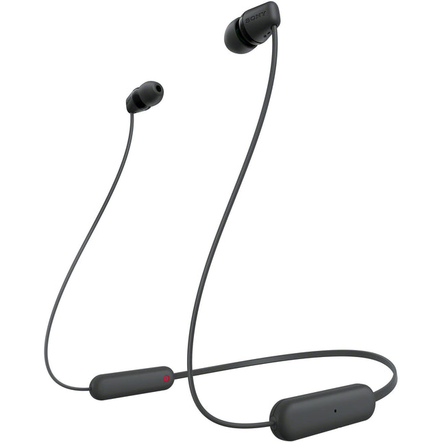 Sony WI-C100 Auriculares Inalámbricos Negro 9mm Drivers 25 Horas Batería