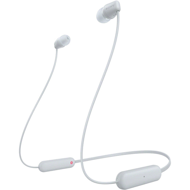 Sony WI-C100 Auriculares Inalámbricos In-Ear Blancos 9mm 25 Horas Batería
