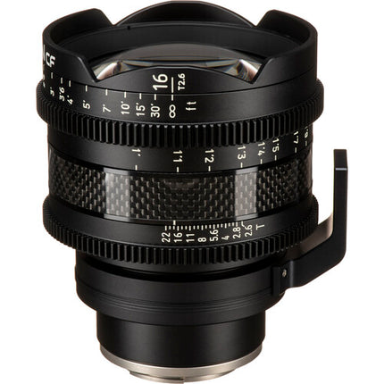 Rokinon XEEN CF 16mm T2.6 Lente Cine Pro E-Mount Carbono 95mm