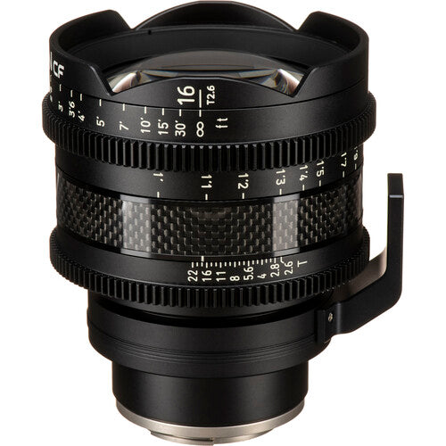 Rokinon XEEN CF 16mm T2.6 Lente Cine Pro E-Mount Carbono 95mm