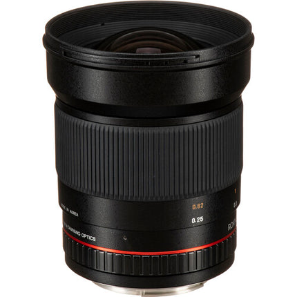 Rokinon 24mm f1.4 ED AS UMC objetivo gran angular para Canon lentes asféricos y ED maletín incluido