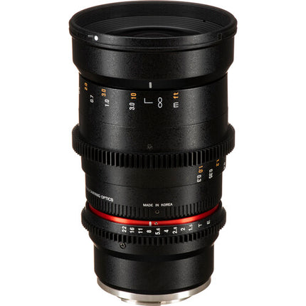 Rokinon 35mm T1.5 Objetivo Cine para Sony E-Mount Full-Frame 77mm