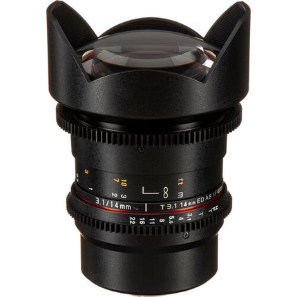 Rokinon Cine DS Kit de Lentes con Montura MFT Multi-Capa y Enfoque Manual