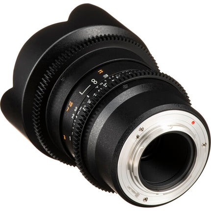 Rokinon 14mm T3.1 Cine DS Objetivo Gran Angular para Micro Cuatro Tercios con Anillo de Apertura