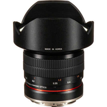 Rokinon 14mm f/2.8 IF ED UMC Lente angular para Canon con Chip AE y parasol integrado