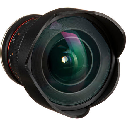 Rokinon 14mm f/2.8 IF ED UMC Lente angular para Canon con Chip AE y parasol integrado