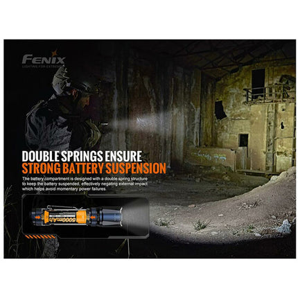 Fenix Flashlight TK20R V2.0 Linterna táctica recargable 3000 lúmenes batería 5000mAh USB-C