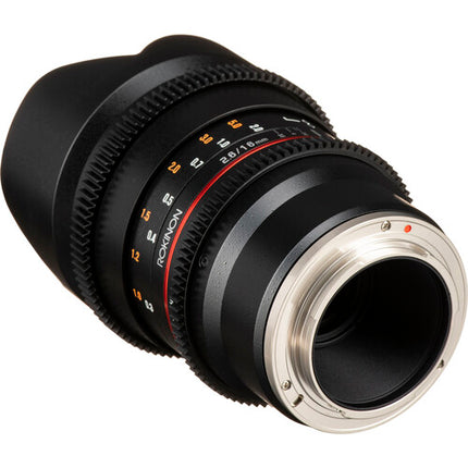 Rokinon 16mm T2.6 Lente Cine Full Frame Montura Sony E 16mm Foco Manual