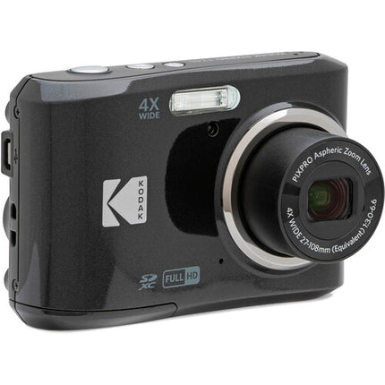 Kodak Pixpro FZ45 Cámara Digital Negra 16MP Zoom Óptico 4x Pantalla 2.7"