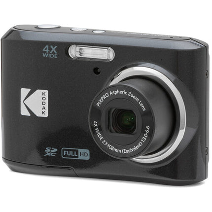 Kodak Pixpro FZ45 Cámara Digital Negra 16MP Zoom Óptico 4x Pantalla 2.7"