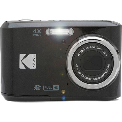 Kodak Pixpro FZ45 Cámara Digital Negra 16MP Zoom Óptico 4x Pantalla 2.7"