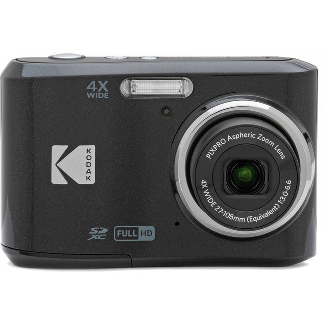 Kodak Pixpro FZ45 Cámara Digital Negra 16MP Zoom Óptico 4x Pantalla 2.7"