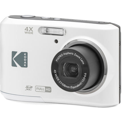 Kodak Pixpro FZ45 Cámara Digital 16MP Zoom 4x Pantalla 2.7" Blanca