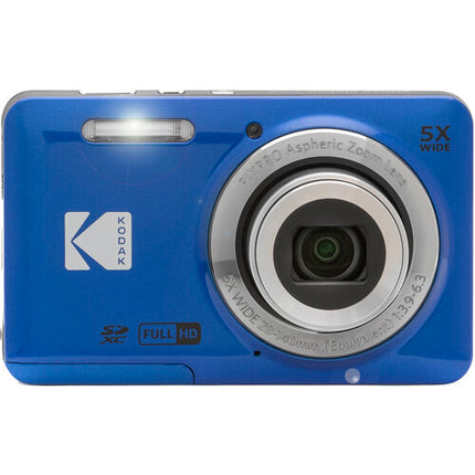 Kodak PIXPRO FZ55 Cámara Digital Azul 16MP Zoom Óptico 5x Pantalla 2.7''