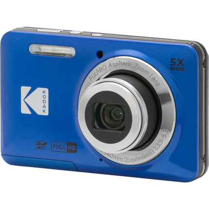 Kodak PIXPRO FZ55 Cámara Digital Azul 16MP Zoom Óptico 5x Pantalla 2.7''