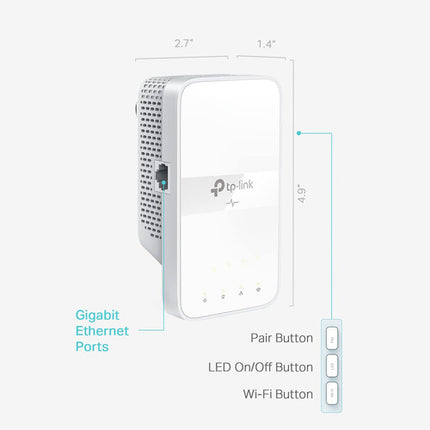TP-Link TL-WPA7617 módulo PLC AV1000 con Wi-Fi AC1200 doble banda