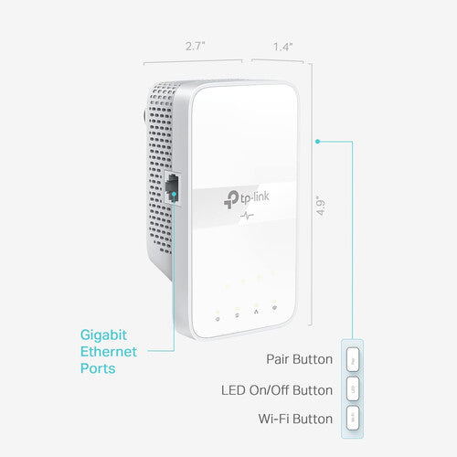 TP-Link TL-WPA7617 módulo PLC AV1000 con Wi-Fi AC1200 doble banda