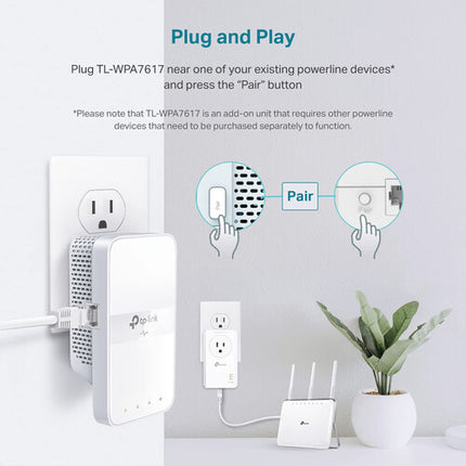 TP-Link TL-WPA7617 módulo PLC AV1000 con Wi-Fi AC1200 doble banda