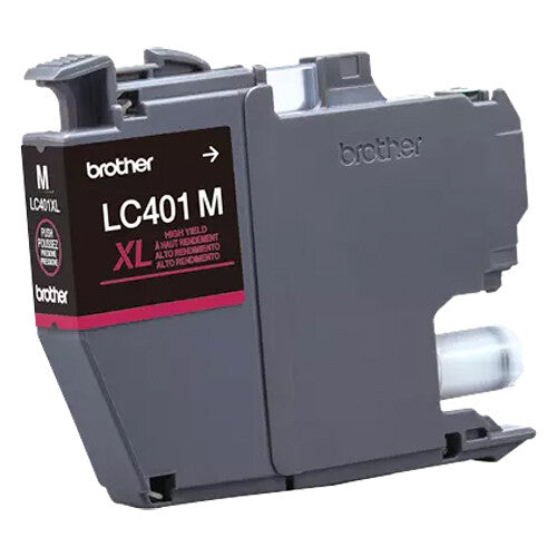 Brother LC401 Cartucho Tinta Magenta Alta Capacidad para Impresoras MFC