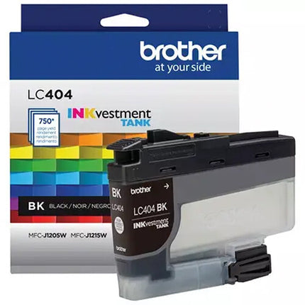 Cartucho de tinta negro Brother LC404 INKvestment para MFC-J1205W