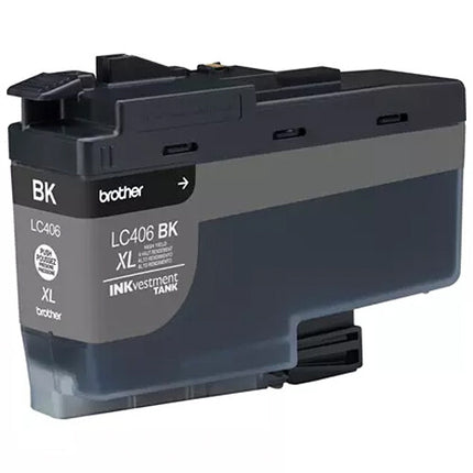 Brother LC406XLBKS Cartucho de tinta negra alto rendimiento para impresoras INKvestment Tank