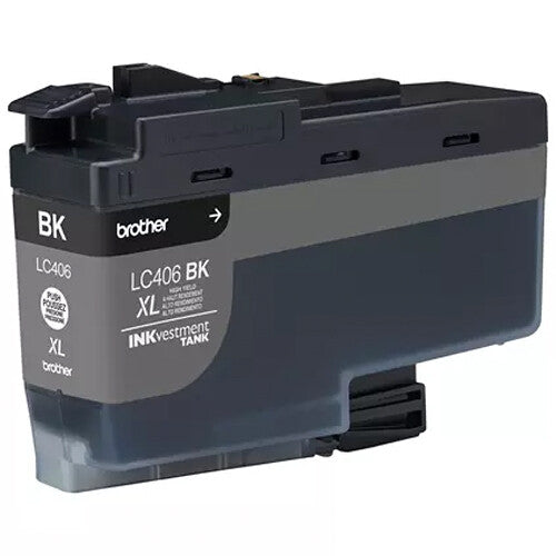 Brother LC406XLBKS Cartucho de tinta negra alto rendimiento para impresoras INKvestment Tank