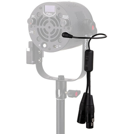 Fiilex TRRS a XLR 5 Pines Adaptador DMX Macho y Hembra para Iluminación