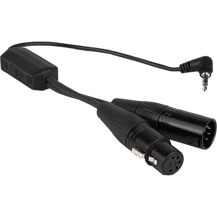 Fiilex TRRS a XLR 5 Pines Adaptador DMX Macho y Hembra para Iluminación