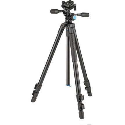 SLIK Pro AL-523-3WFC Trípode de Aluminio 3 Secciones 79 Pulgadas con Cabezal Pan-Tilt 3 Vías