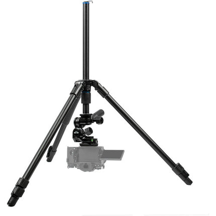 SLIK Pro AL-323-3W Trípode de Aluminio 3 Secciones 75.5 Pulgadas 8.8 lb Capacidad